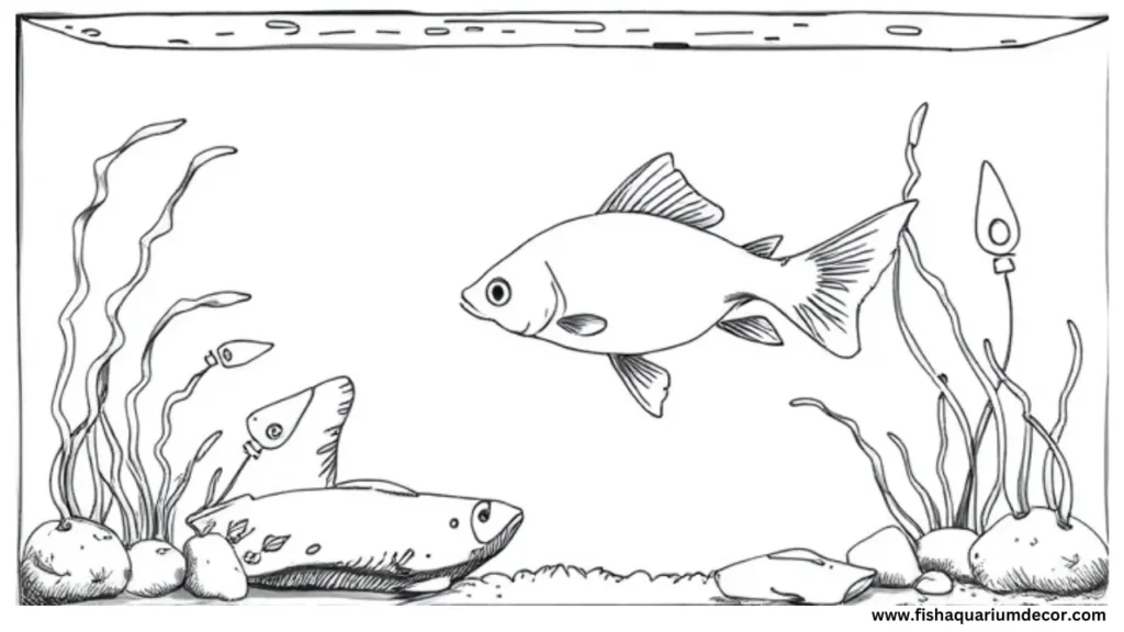 Fish Aquarium Drawings