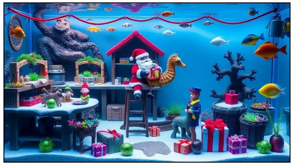 10 Unique Fish Aquarium Themes for Christmas