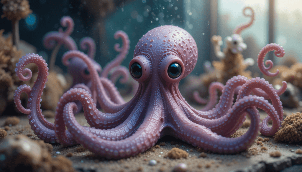Octopuses Have Three Hearts and Blue Blood